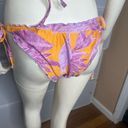 SheIn  Floral Plant Print 3 Piece String Bikini Size Large Photo 8