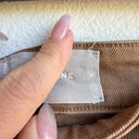 Everlane  Women's Wide Leg Crop Jean Pants in Brown Tan Size 4 Small Photo 4