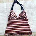 Anne cole  Signature Tankini Retro Stripe Top Black Orange Women's Size S Photo 0