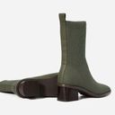 Everlane  The High-Ankle Glove Boots in ReKnit Caper Green 9 New Womens Booties Photo 2