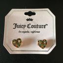 Juicy Couture New  Dainty Multi Color Heart Earring Photo 0