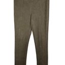 Andrew Marc  Womens Fitted Faux Suede Taupe Pull On Ankle Pants Size Small Photo 0