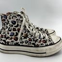 Converse  Black Mystic Leopard Chuck Taylor HiTop Platform Sneaker Multicolor 7.5 Photo 2