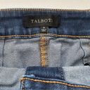 Talbots  Jean Skirt Button Front Pencil Denim Jean Skirt Size 6 NWOT Photo 1