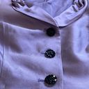 Adrianna Papell Lavender elegant blouse size 8 Photo 3