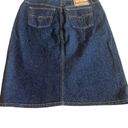 Paris Blues  Y2K Denim Skirt Dark Wash High Slit Retro Classic Size Medium NWT Photo 7