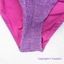 Beach Riot New! Set!  Zuri Kenzie bikini Glitter purple, size XS Photo 9