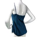 Cinq à Sept Cinq a Sept 5 a 7 Womens Size M Marta Silk Cowlneck Cami Top Blue Satin Slip Photo 5