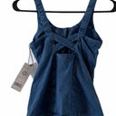 Satva NWT Hatha Cami In Indigo Photo 4