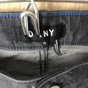 DKNY  Womens Sequin Crop Frayed Skinny Ripped jean Photo 4