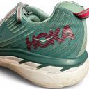 Hoka  One One Women’s Clifton 5 SPEED Road Running Shoes Green & Pink - Sz. 10.5 Photo 4