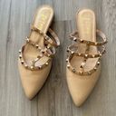 Tuckernuck  French Sole 8.5 Studded Strappy Leather Ballet Flats Photo 0