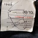 Gap 1969 Womens  Long and Lean Blue Denim Stretch Flared Leg Jeans Size 30/10L Photo 5