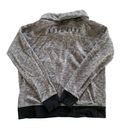 Victorias Secret PINK Sweatshirt Women Small Grey Cowl Neck Knit Pullover Cotton Gray Photo 1