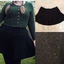 Candie's Plus size Black silver sparkle skater/Circle skirt Photo 1