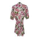 Show Me Your Mumu  Womens Size OS Brie Robe Garden Of Blooms Pink Floral Hi-Low Photo 2