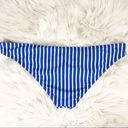 J.Crew  Striped Bikini Bottom Blue White Plus XXL Photo 10