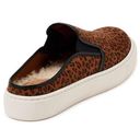 Women’s Leopard Print Casual Twin Gore Mule Slip on Shoes Size 10 Photo 3