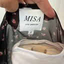 MISA Los Angeles  Raziela Top Black Ditsy Floral Photo 7