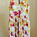 Kay Unger  Women White Floral Casual Dress 12 Photo 0