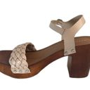 Madden Girl NWOB  Delain Braided Sandal Taupe sz 8.5 Photo 1