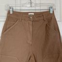 Aritzia  Wilfred Brennan Pants Utility Cargo Carpenter Brown Size 2 High Waisted Photo 2