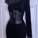 Bodycon Dress Black Size M Photo 2