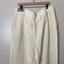 Soft Surroundings  Beach Bound Pants Pull On Gauze Straight Crop Ecru Size 3X Photo 5