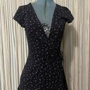 Brandy Melville Flower Print Wrap Dress Photo 0