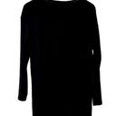 Inc international  Concepts V-Neck Black Pullover Sweater Long Sleeve Med… Photo 2