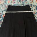 J. McLaughlin black pleated midi skirt with pockets Photo 7