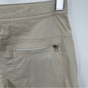 L.L.Bean  tan comfort waistband water repellent trail outdoor hiking shorts Photo 4