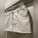 Guess VTG 90s 2000s Y2K  Jeans Light Blue Denim Low Rise Mini Skirt - 27 Photo 3