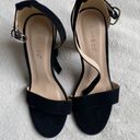 Bamboo Black Strap Heels Photo 3