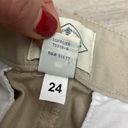 st. john's bay NWOT St John’s Bay Cropped Tan Khaki Capri Pants Size 10 Photo 10