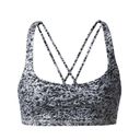 Lululemon  Free to Be H2O Swim Top in Mini Ripple White Seal Grey OS Photo 4