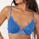 Free People Allure Underwire Bra in Moroccan Blue Size 34B NWT Photo 0