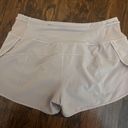 Lululemon Speed Up Shorts 2.5” Light Purple Photo 1