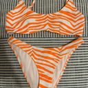 Triangl Maia  Bikini - Orange Zebra Photo 0