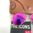 Ray-Ban  Pink Avaitor 112/4T Size 58mm Unisex  Photo 1