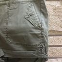 Torrid  Twill Military Utility Shorts Olive Green Cotton 12 Photo 6