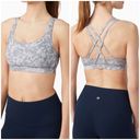 Lululemon  Energy Silver Grey Geometric Strappy Sportsbra Photo 3