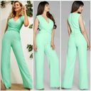 Guess by Marciano  CAMILLE WRAP JUMPSUIT mint Photo 1