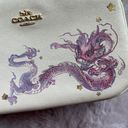 Coach New Year Nolita 19 With Chain Signature Canvas/Leather And Dragon CQ072 Photo 4