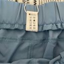 Halara  Blue Shadow Elastic Drawstring Ruched Side Pocket Casual Shorts 3” Small Photo 9