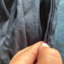 J.Jill  Navy Wide Leg Cropped Linen Blend Belted Pants Size Small Photo 5