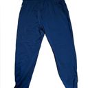 Zyia  Zipper Everywhere Joggers Size Large Very Dark Blue Photo 3