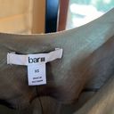 Bar III  Satin Jogger Jumpsuit Dusty Olive Size XS Photo 5