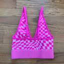 Garage Pink Retro Cropped Bralette Photo 1