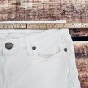 Paige  Jeans Women's Size 27 White Denim Stretch Mid Rise Skyline Skinny Photo 7